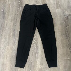 Black joggers